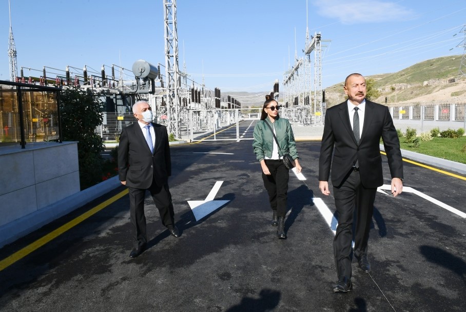 Prezident İlham Əliyev və birinci xanım Mehriban Əliyeva Qubadlı rayonunda səfərdə olublar
